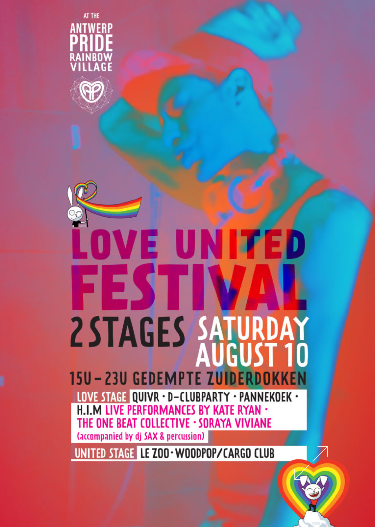 David H Percussion Antwerp Pride 2019