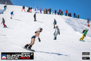 David-H Percussion performing at European Snow Pride 
